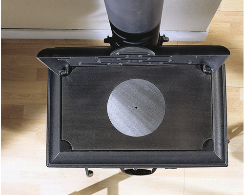 Kaminofen Nordica Extraflame Isetta mit Kochplatte Guss schwarz 7,7 kW – Image 4