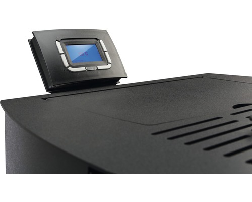 Pelletofen Rowi Ovale Stahl weiß 9,5 kW inkl. WiFi und Fernbedienung – Image 4